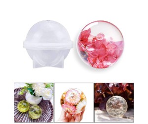 Epoksi Silikon Küre Kalıbı 4cm Epoksi Silikon Küre Kalıbı 4cm