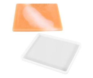 Epoksi Silikon Dikdörtgen Sunumluk Tepsi Kalıbı 18.7x13.7cm