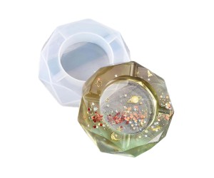 Epoksi Kristal Küllük Silikon Kalıbı