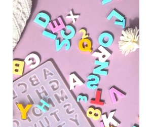 Epoksi Orta Boy Silikon Harf Kalıbı 1.7x1.1x0.5cm Epoksi Orta Boy Silikon Harf Kalıbı 1.7x1.1x0.5cm