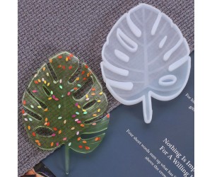 Epoksi Silikon Yaprak Kalıbı Küçük Boy