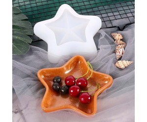 Epoksi Beton Deniz Yıldızı Çerezlik Silikon Kalıbı Epoksi Beton Deniz Yıldızı Çerezlik Silikon Kalıbı