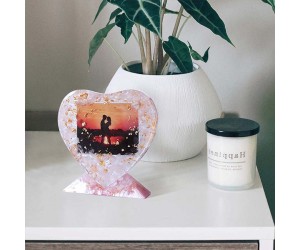 Epoksi Silikon Küçük Kalp Resimlik Kalıbı Epoksi Silikon Küçük Kalp Resimlik Kalıbı