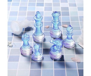 Epoksi 3d Satranç Silikon Kalıbı 16 lı Seti Epoksi 3d Satranç Silikon Kalıbı 16 lı Seti