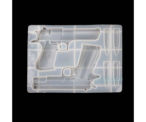 Epoksi Silikon 3d Tabanca Kalıbı