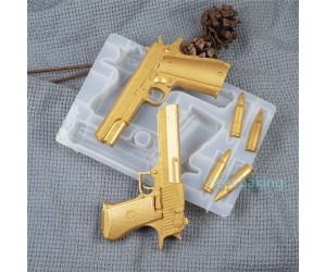 Epoksi Silikon 3d Tabanca Kalıbı Epoksi Silikon 3d Tabanca Kalıbı