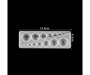 Epoksi Silikon Yarı Çoklu Kolye Kalıbı Epoksi Silikon Yarı Çoklu Kolye Kalıbı