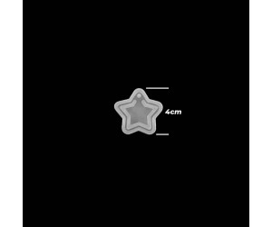 Epoksi Silikon Yıldız Takı Kalıbı Epoksi Silikon Yıldız Takı Kalıbı