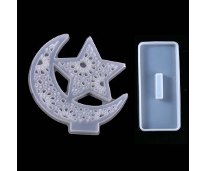 Epoksi Silikon Dekoratif Masa Süsü Yıldız Kalıbı Epoksi Silikon Dekoratif Masa Süsü Yıldız Kalıbı