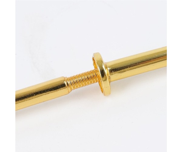 Epoksi Kek Standı Kulp Yuvarlak Gold M002