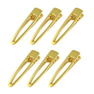 Epoksi Saç Tokası Aksesuar Gold M001 6 Adet