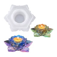 Epoksi Silikon Lotus Mumluk ve Çerezlik Kalıbı