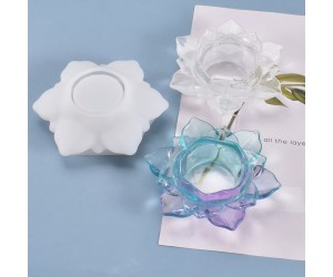 Epoksi Silikon Lotus Mumluk ve Çerezlik Kalıbı