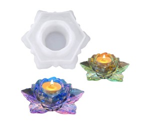 Epoksi Silikon Lotus Mumluk ve Çerezlik Kalıbı