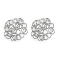 Tesbih Kolye   Bileklik Halkası 5mm Gümüş 25 Adet