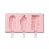 Magnum 3 Model Silikon Dondurma Kalıbı