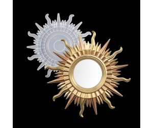 Epoksi Silikon Dekoratif Güneş Ayna Kalıbı