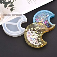 Epoksi Silikon Tekli Ay Shaker ve Takı Kalıbı