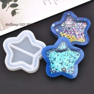 Epoksi Silikon Tekli Yıldız Shaker ve Takı Kalıbı