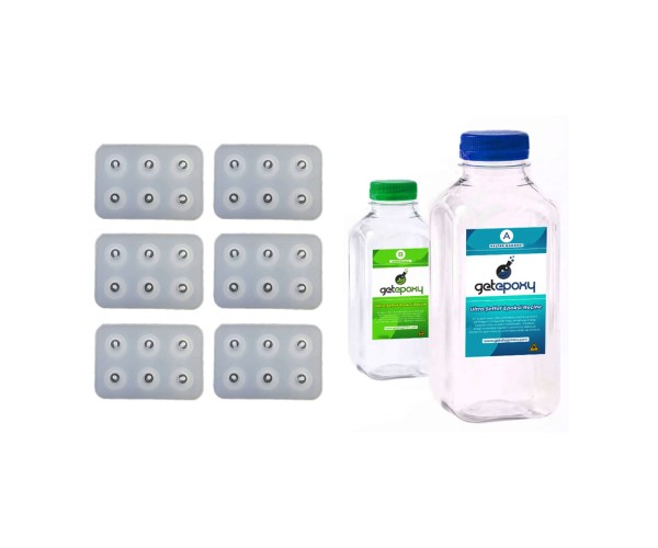 8mm Boncuk Kalıbı + 180ml Reçine Seti