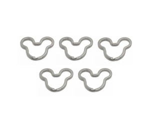 Anahtarlık Halkası Zincirsiz Disney Gümüş 5 Adet Anahtarlık Halkası Zincirsiz Disney Gümüş 5 Adet