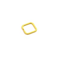 Anahtarlık Halkası Zincirsiz Kare Gold