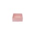 Asetat Kapaklı Kutu Pembe 9x9x3cm