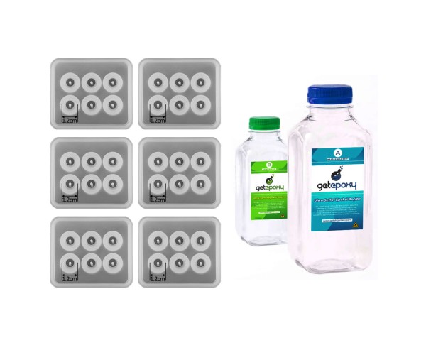 12mm Boncuk Kalıbı + 180ml Reçine Seti