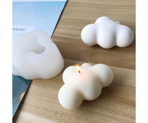 Epoksi ve Mum Silikon Bulut Kalıbı