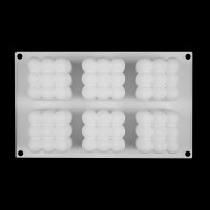 Epoksi ve Mum Silikon Çoklu Büyük Bubble Kalıbı