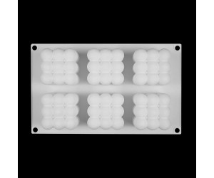 Epoksi ve Mum Silikon Çoklu Büyük Bubble Kalıbı