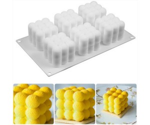 Epoksi ve Mum Silikon Çoklu Büyük Bubble Kalıbı