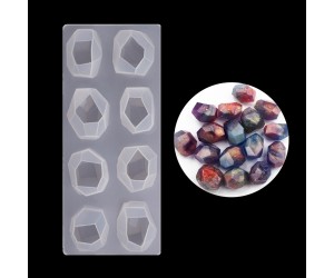 Epoksi Silikon Çoklu Kristal Taş Kalıbı