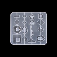 Epoksi Silikon Çoklu Küpe Kalıbı