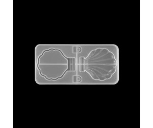 Epoksi Silikon Deniz Kabuğu Makyaj Aynası Kalıbı