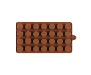 Emoji Karakterleri Silikon Çikolata Kalıbı