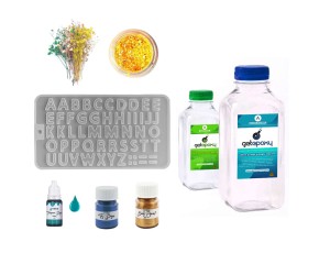 Epoksi İkili Harf Kalıbı Seti