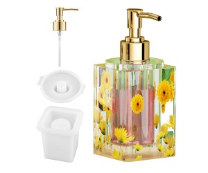 Epoksi Sabunluk Dikdörtgen Silikon Kalıbı