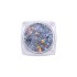 Epoksi Süsleme Glitter Altıgen Gümüş Pul 5gr