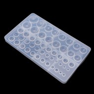 Epoksi Silikon Yarım Daire Kristal Takı Kalıbı