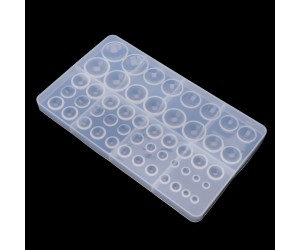 Epoksi Silikon Yarım Daire Kristal Takı Kalıbı