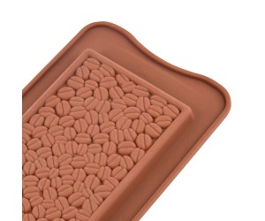 Küçük Kahve Tanecikleri Desen Mühürleme Çikolata Kalıbı