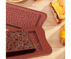 Küçük Kalp Desen Mühürleme Çikolata Kalıbı