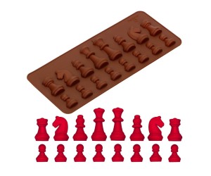 Satranç Model Çikolata Silikon Kalıbı Satranç Model Çikolata Silikon Kalıbı
