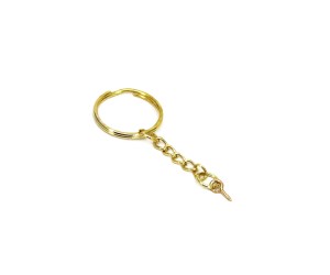 Anahtarlık Halkası Vidalı Gold 5 Adet Anahtarlık Halkası Vidalı Gold 5 Adet