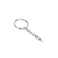 Anahtarlık Halkası Vidalı Gümüş 5 Adet