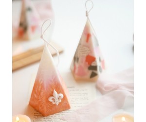 Beşgen Mika Mum Kalıbı 12.5x7.5cm