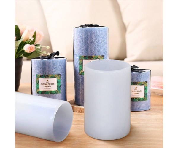 Büyük Silindir Epoksi ve Mum Kalıbı