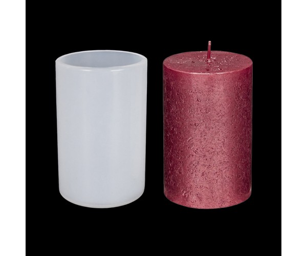 Büyük Silindir Epoksi ve Mum Kalıbı