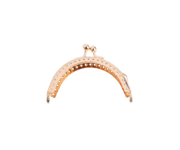 Metal Çanta Sapı Yarım Daire 8.5cm - Rose